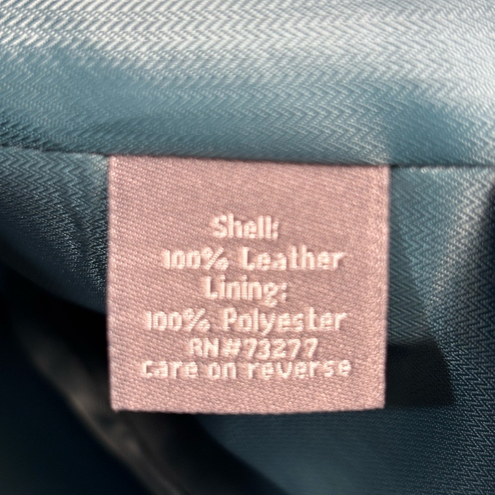 Apt 9 Lambskin Leather Jacket Womens XL Black Soft Zip Front Classic - Picture 12 of 14